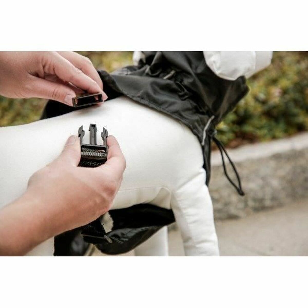 Chubasquero para Perro Kerbl Negro 50 cm XL