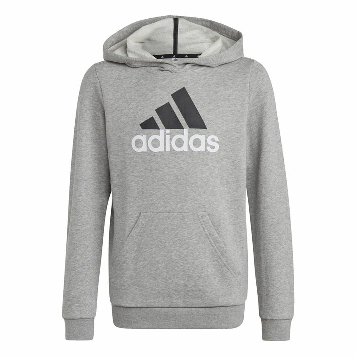 Sudadera con Capucha Unisex Adidas Essentials Gris