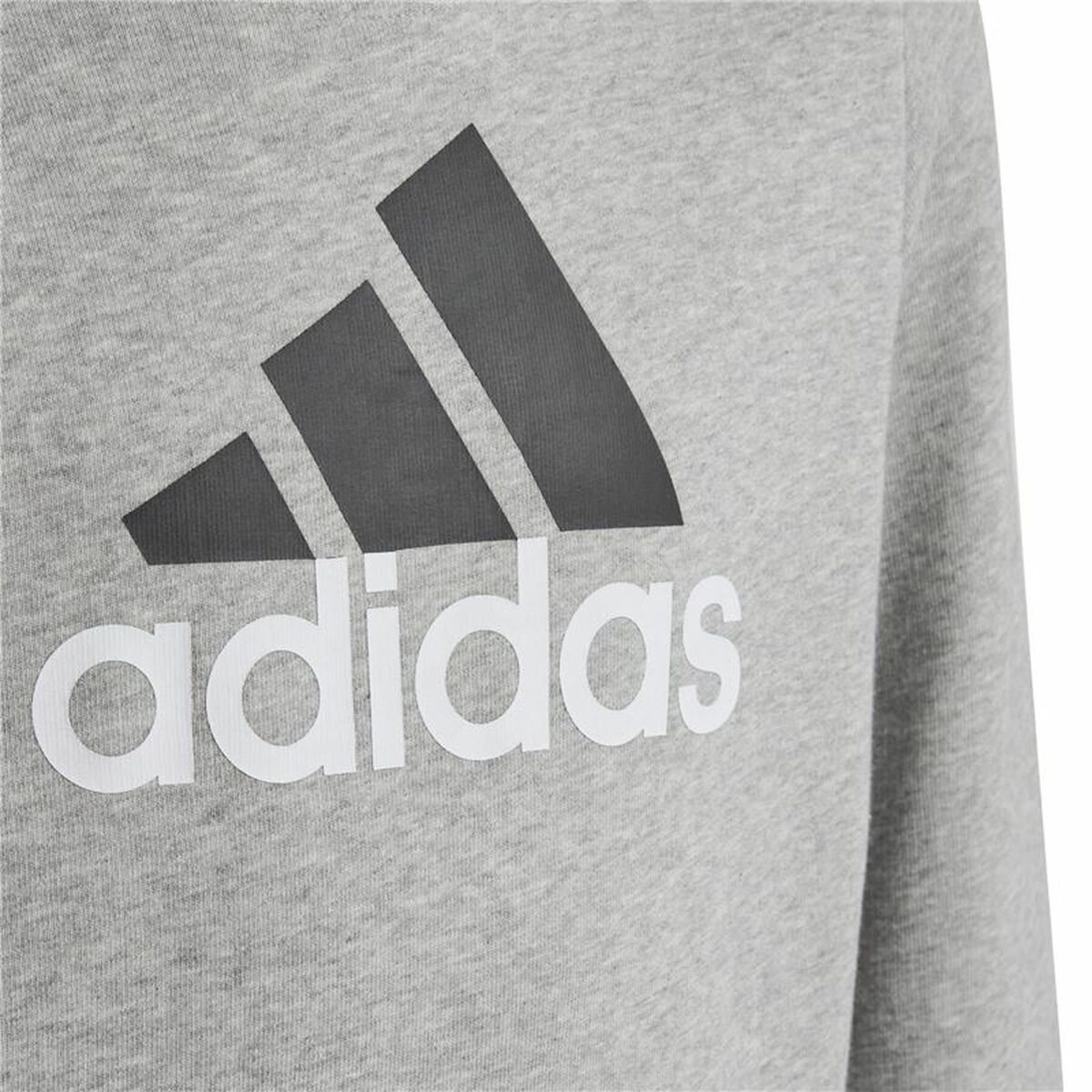 Sudadera con Capucha Unisex Adidas Essentials Gris