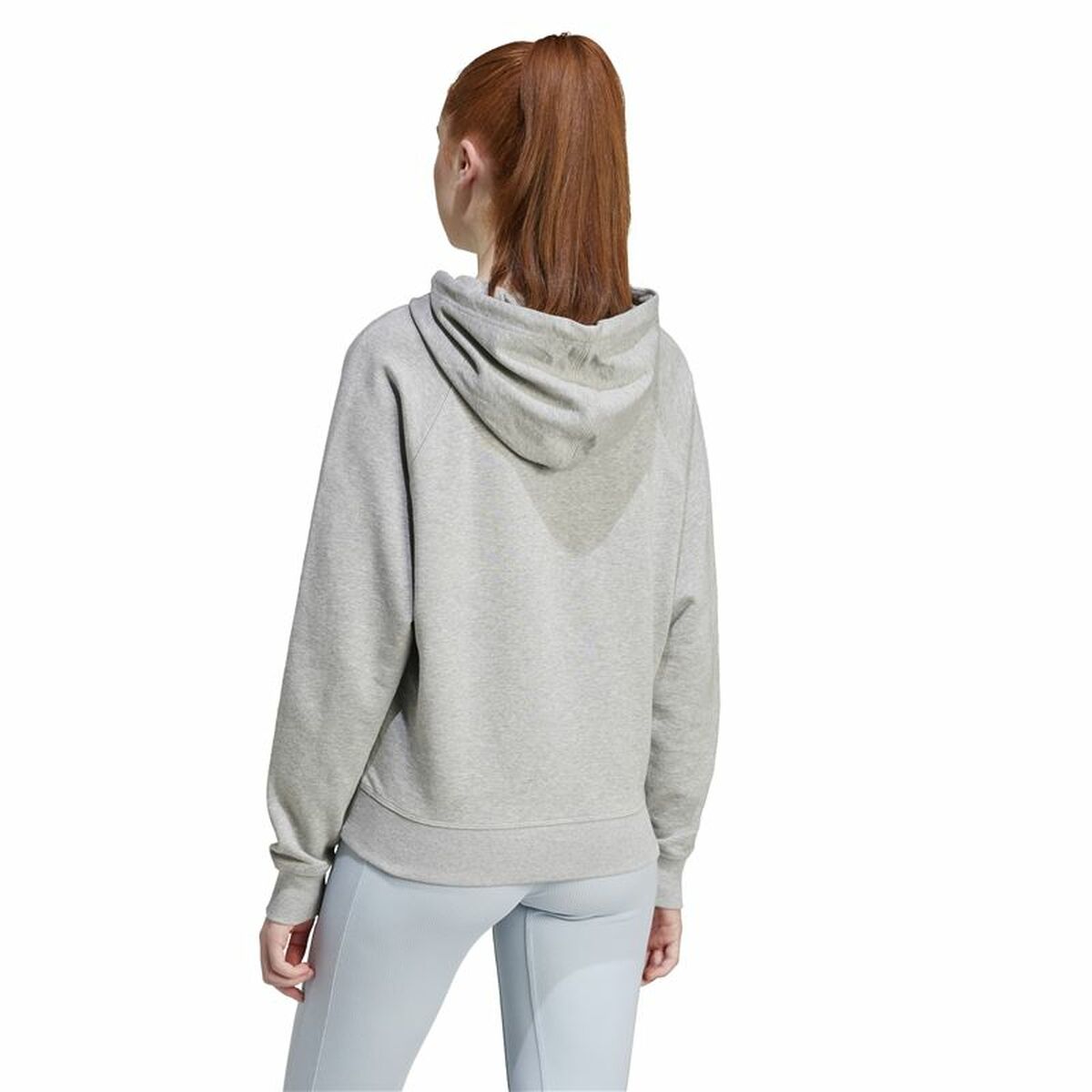 Sudadera con Capucha Hombre Adidas Signature Graphic Embroidery French Gris