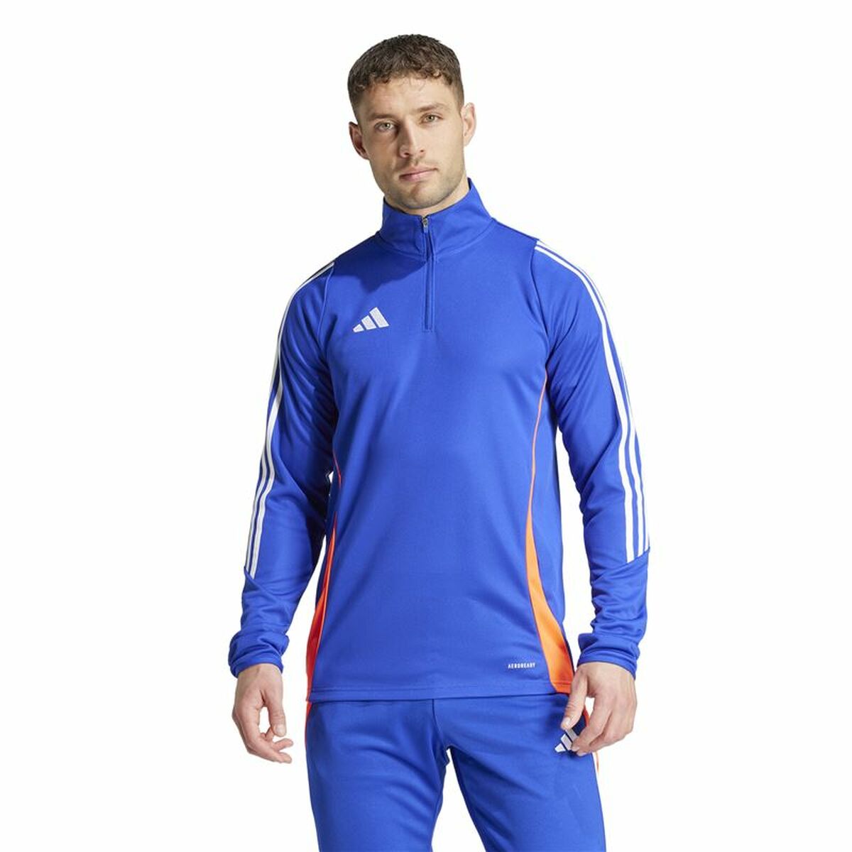 Sudadera sin Capucha Adidas Tiro24 Training Azul