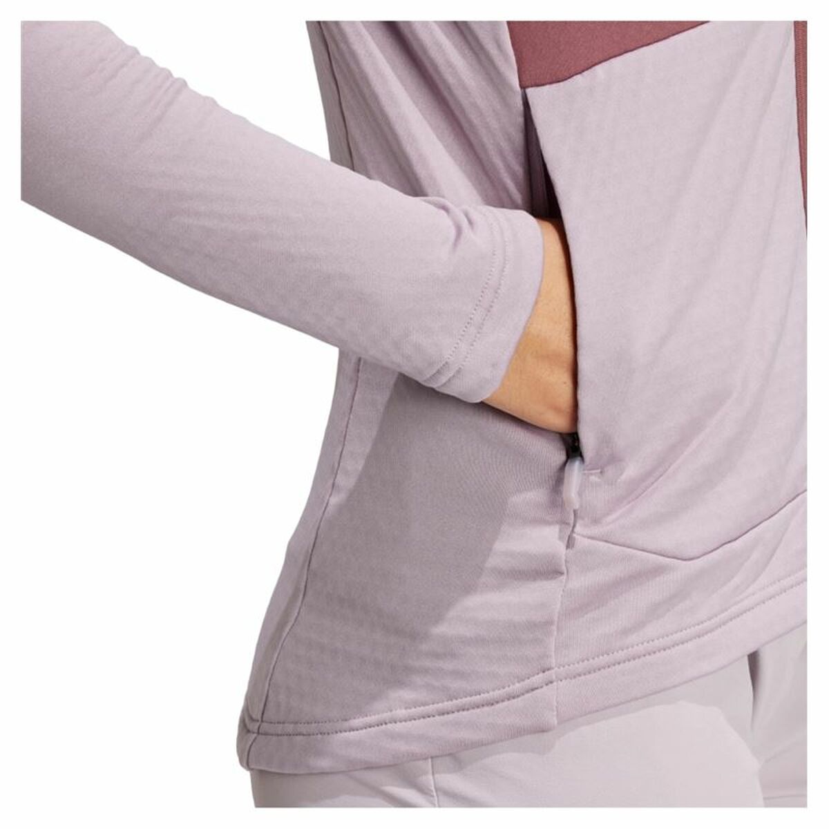 Chaqueta Deportiva para Mujer Adidas Terrex Multi Light Fleece Rosa