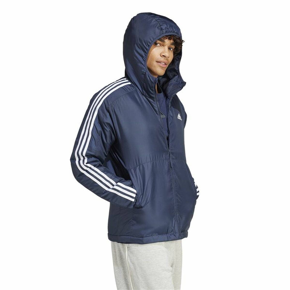 Chaqueta Deportiva para Hombre Adidas Essentials Azul