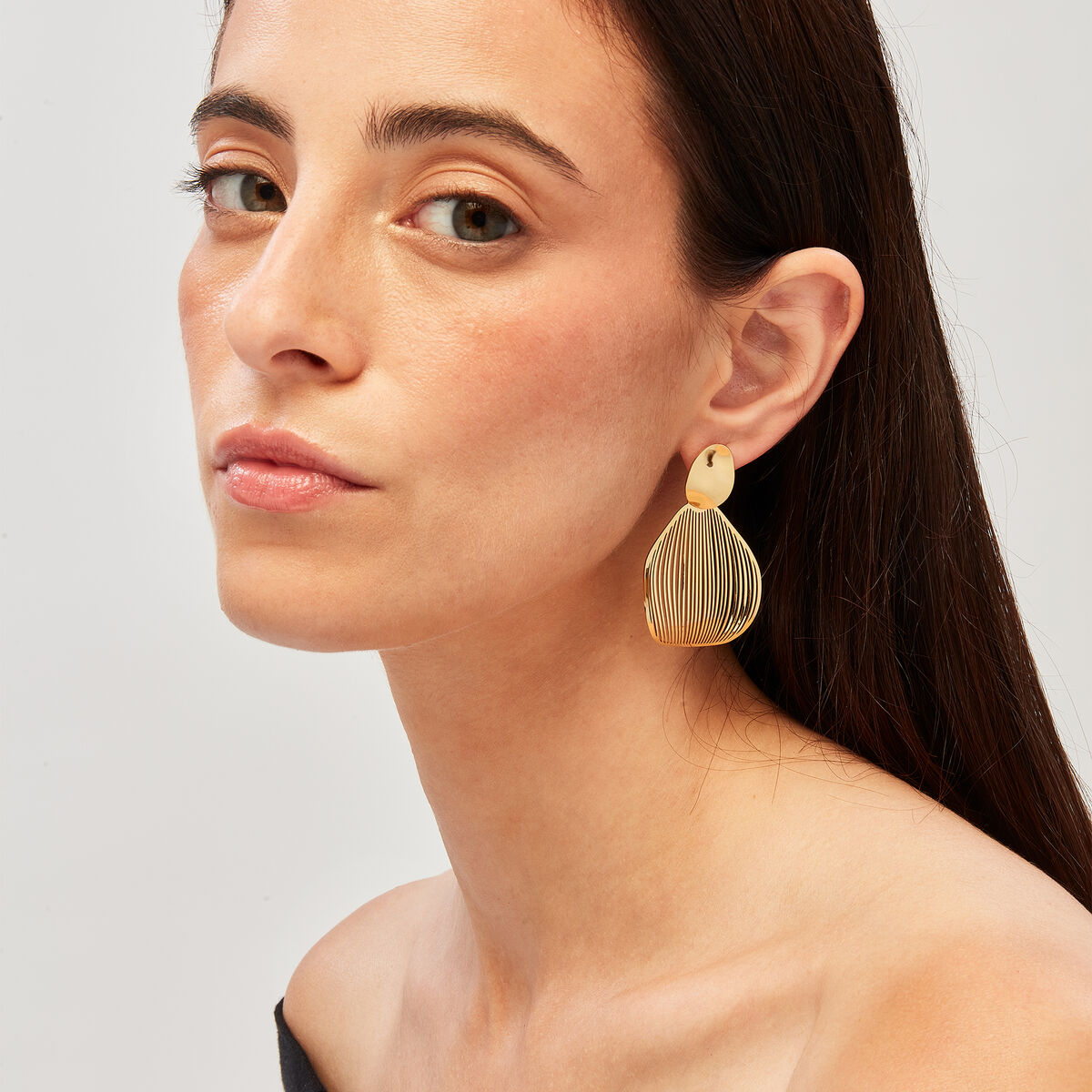 Pendientes Mujer Breil TJ3702 Plata de ley 925 Dorado