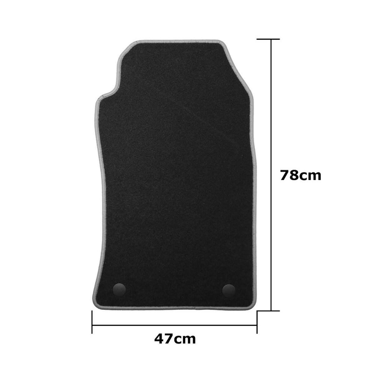 Set de Alfombrillas para Coche OCC Motorsport OCCMI0008YE Mini R52 Cabrio 5 Piezas