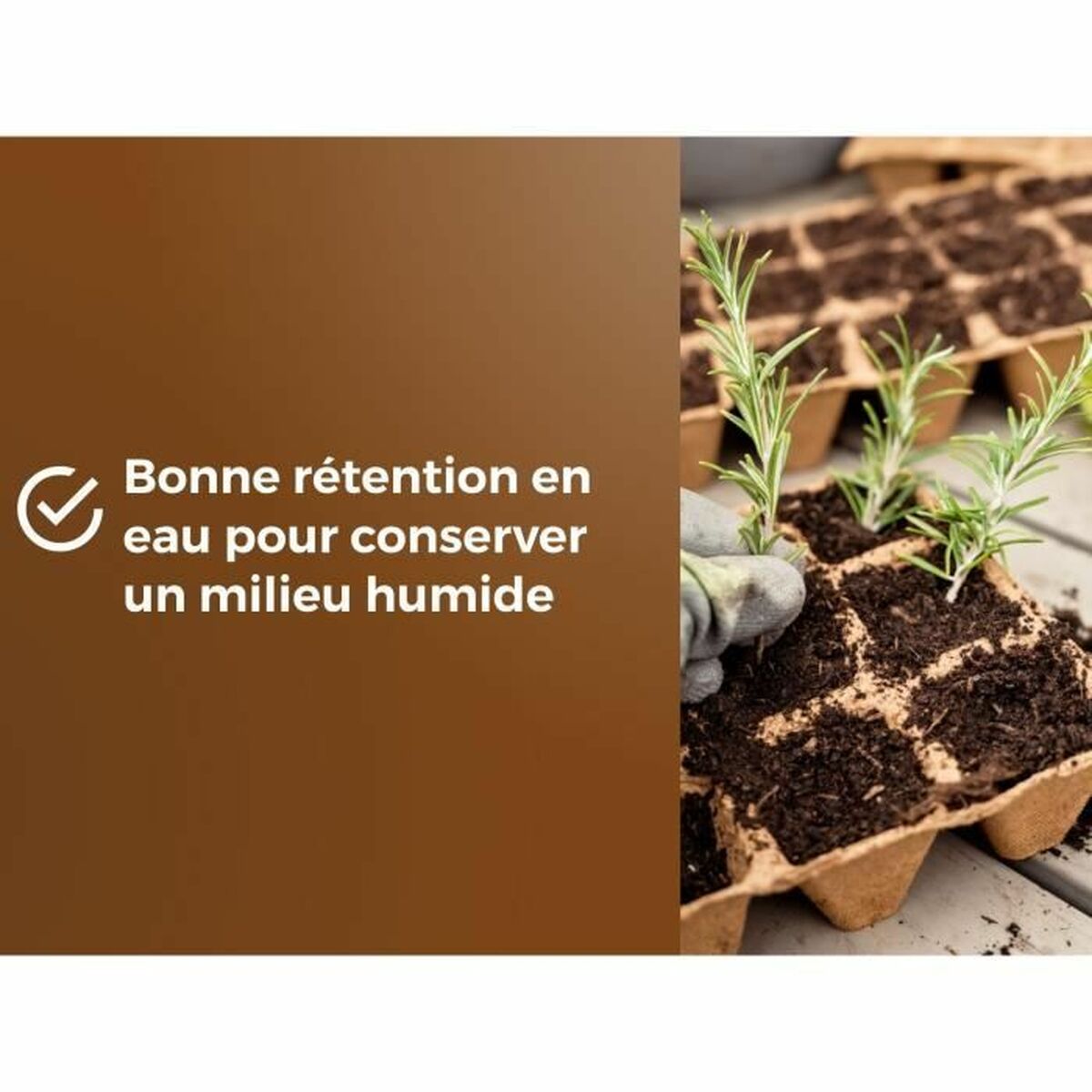 Tierra para macetas OR BRUN 6 L