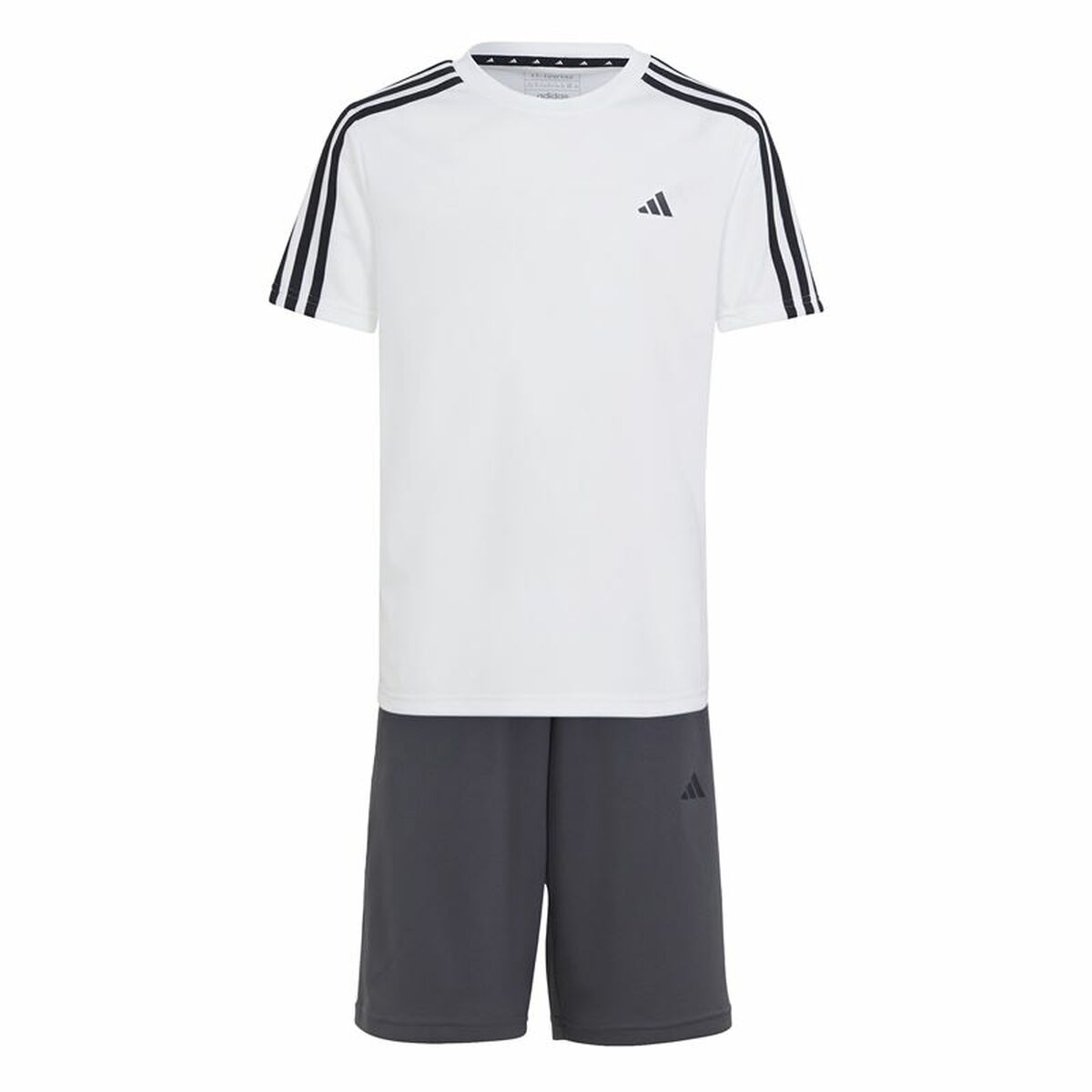 Conjunto Deportivo para Niños Adidas Essentials Blanco Negro