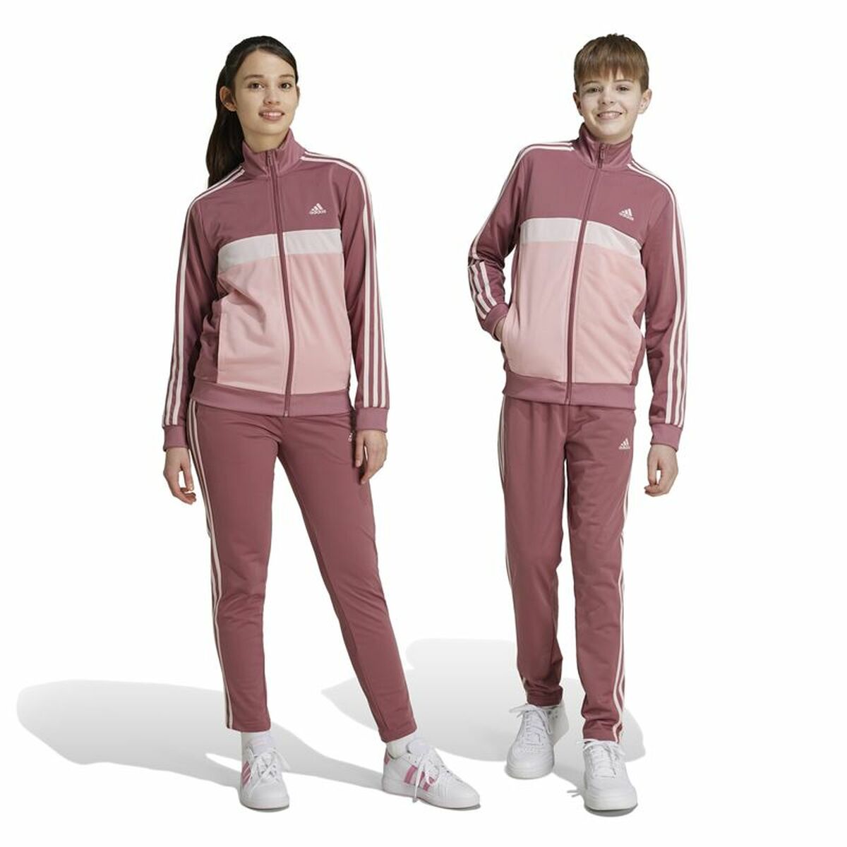 Chándal Infantil Adidas Essentials Naranja Rosa