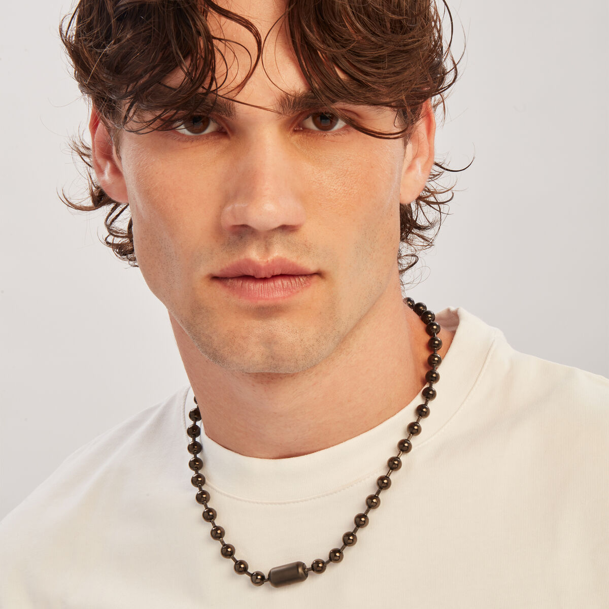 Pulsera Hombre Breil TJ3669 Plata de ley 925 Negro