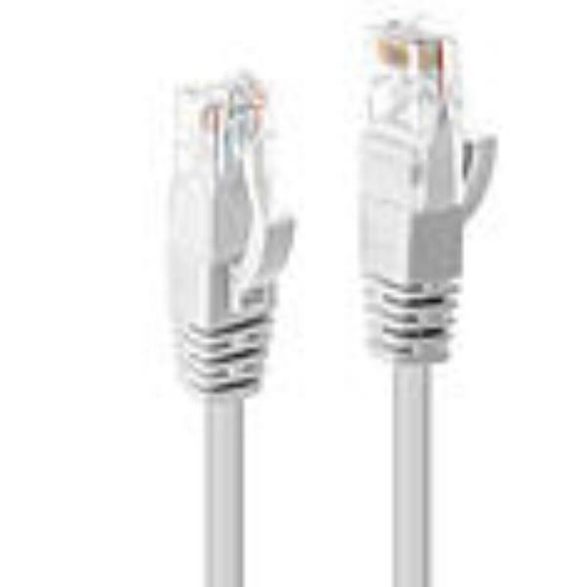 Cable de Red Rígido UTP Categoría 6 LINDY 48098 Blanco 15 m 1 unidad