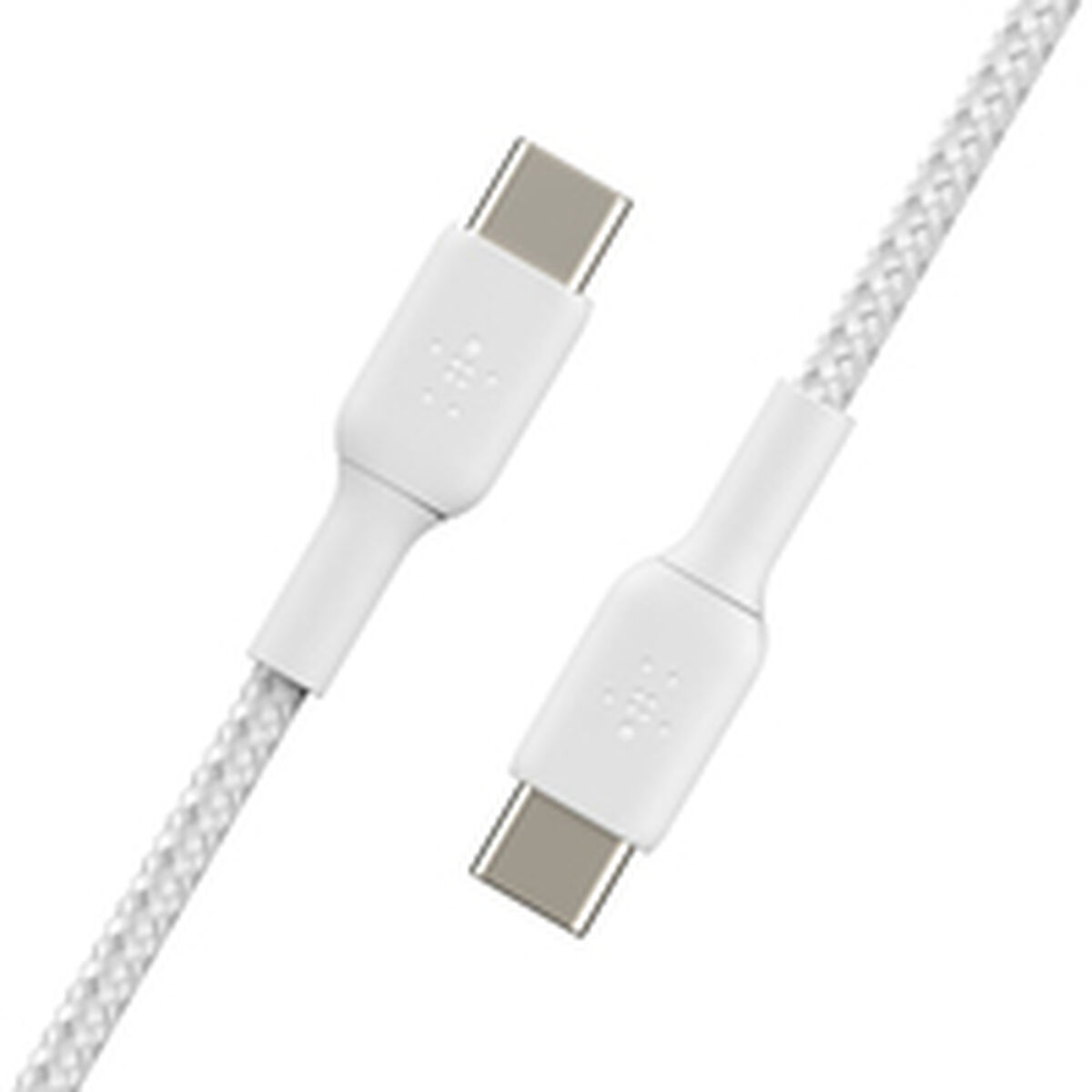 Cable USB-C Belkin CAB004BT2MWH2PK Blanco 2 m (2 Unidades)