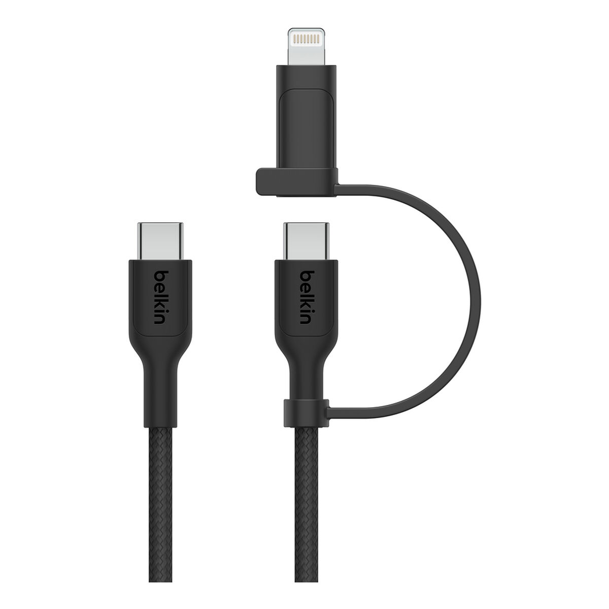 Cable USB Belkin CAC003HQ1.5MBK Negro 1,5 m