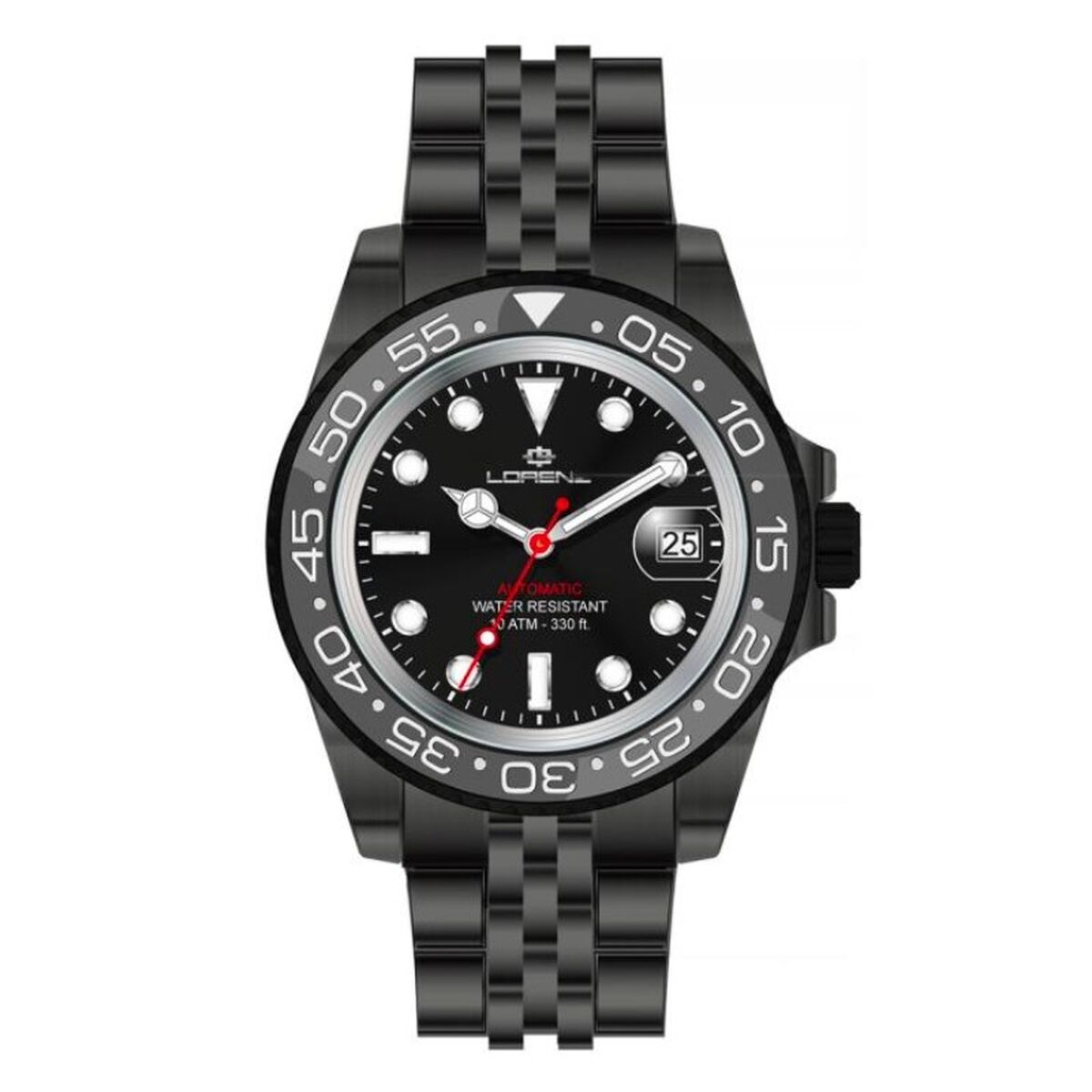 Reloj Hombre Lorenz 26130AA Negro (Ø 43 mm)