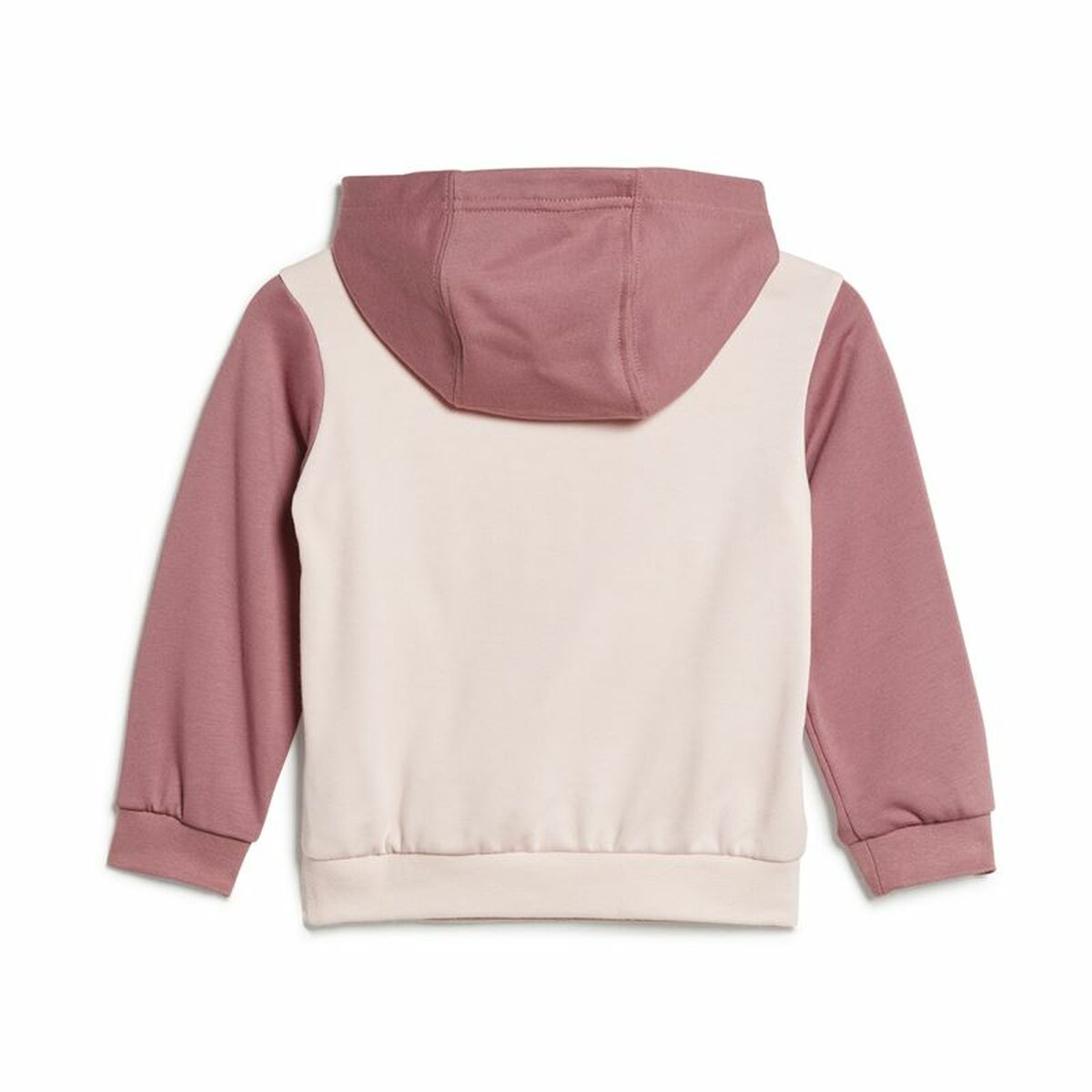 Chándal Infantil Adidas Essentials Colorblock Gris Rosa