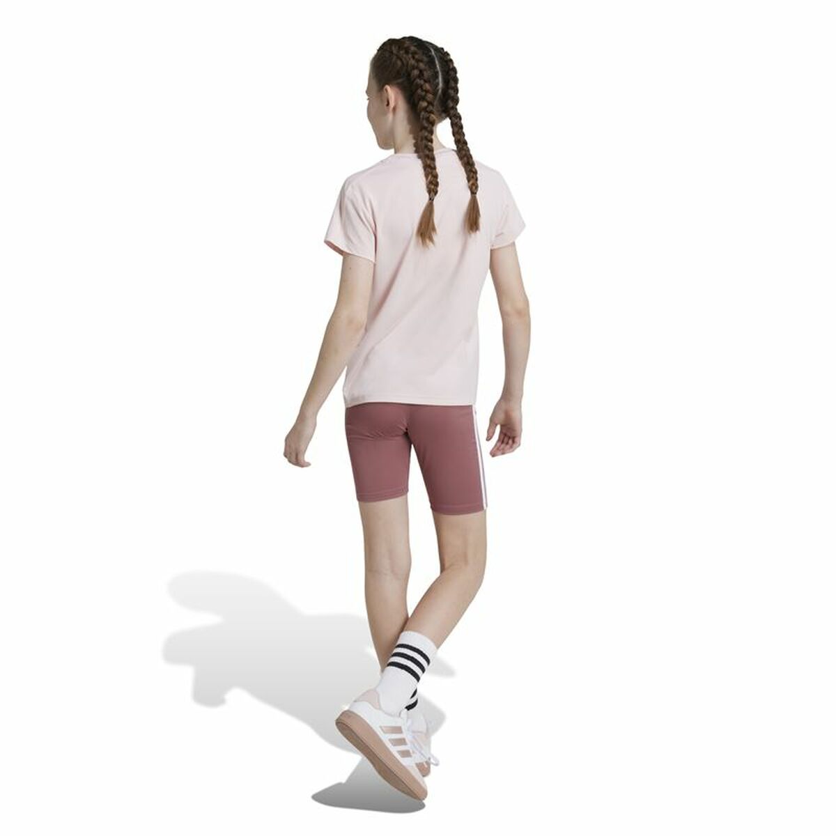 Conjunto Deportivo para Niños Adidas Train Essentials Rosa