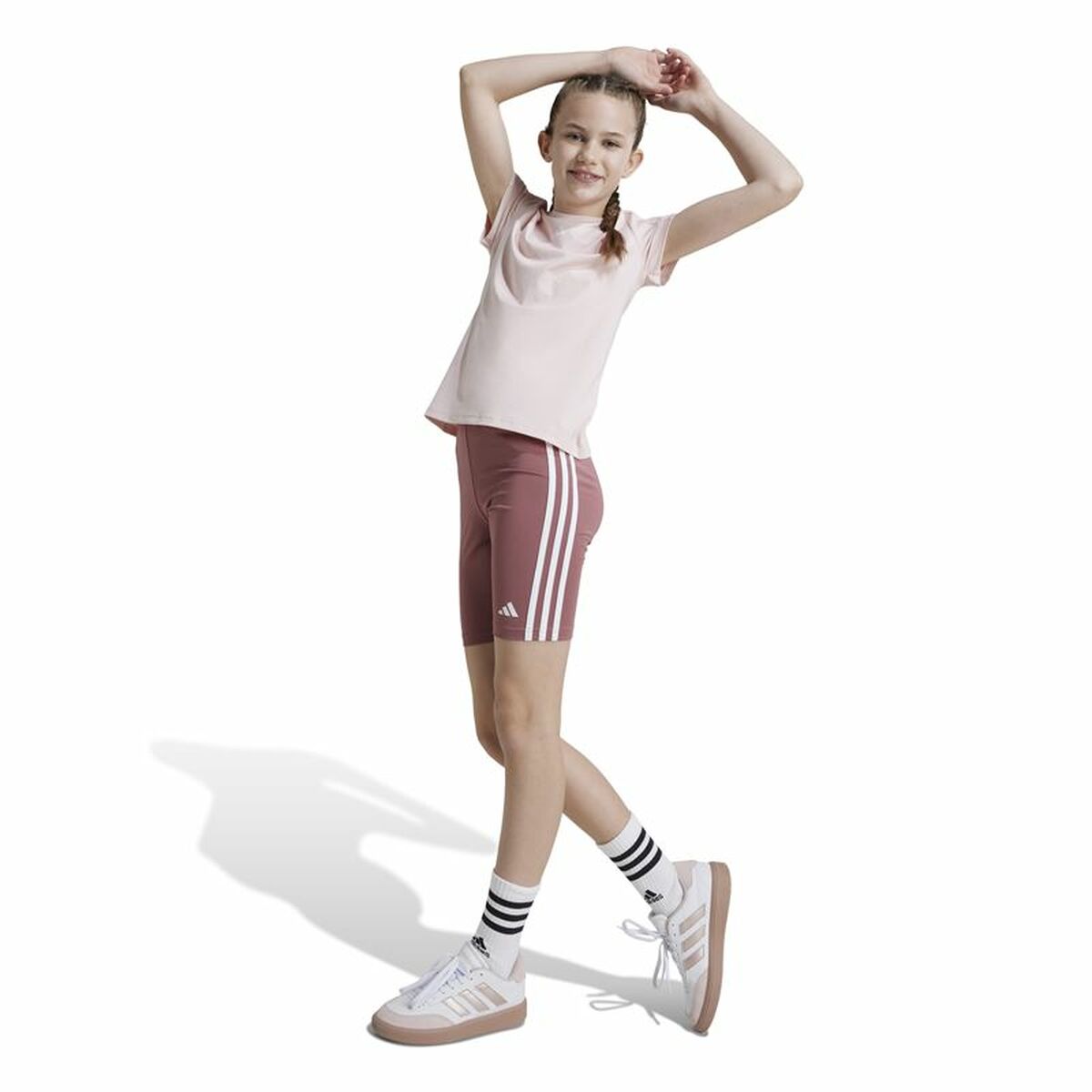 Conjunto Deportivo para Niños Adidas Train Essentials Rosa