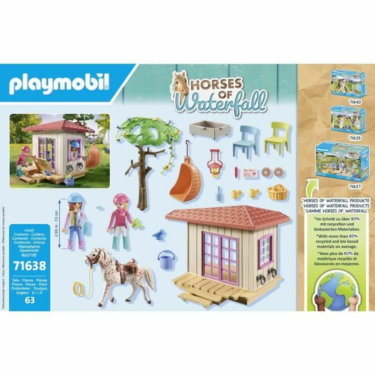 Playset Playmobil 71638 63 Piezas