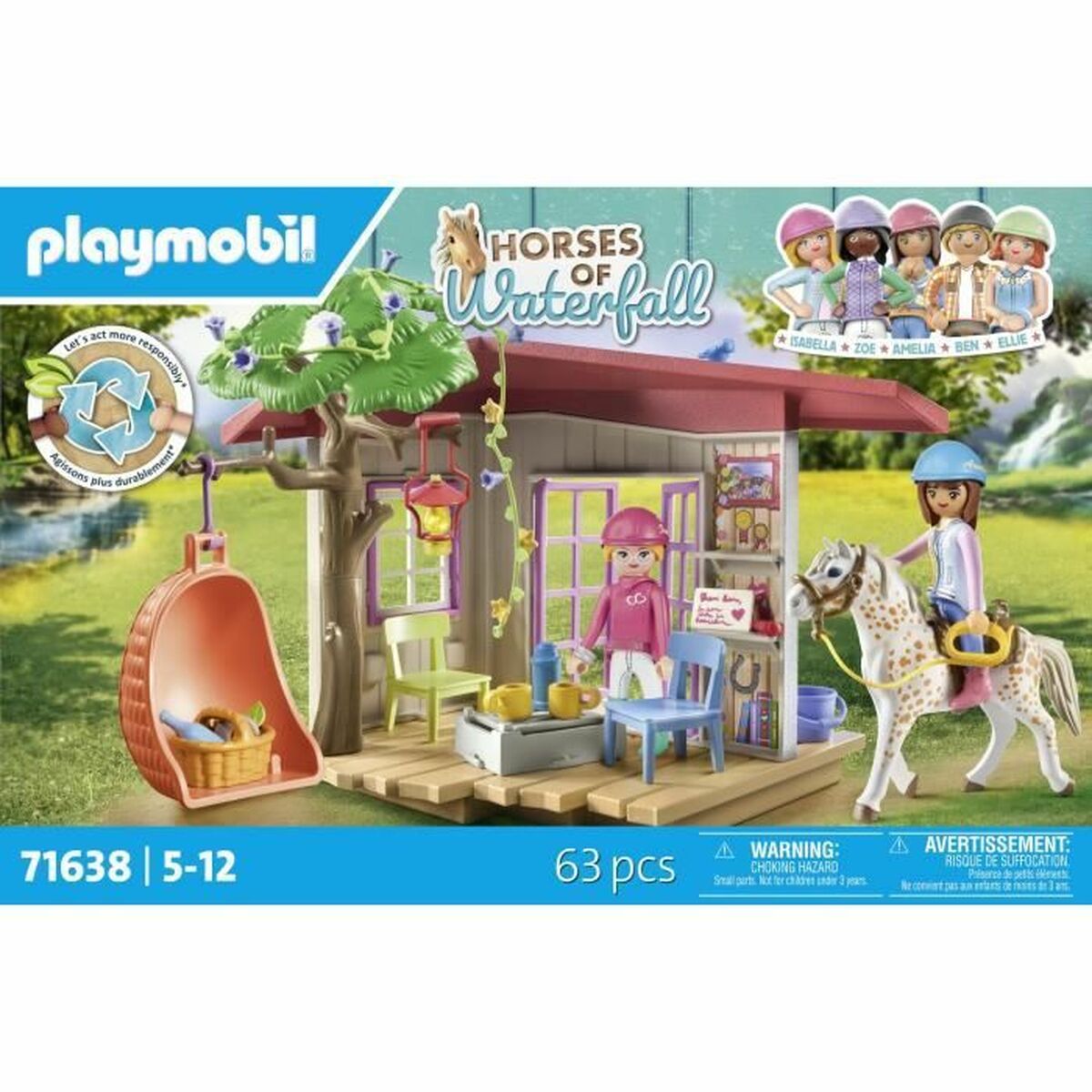 Playset Playmobil 71638 63 Piezas