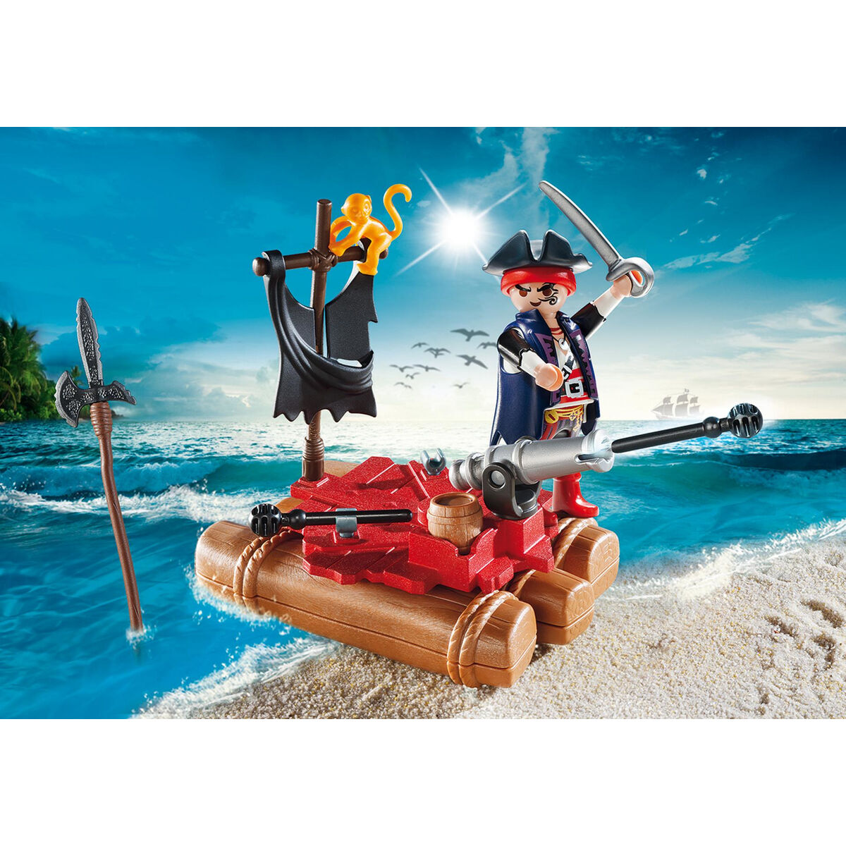 Playset Playmobil Maleta Pirata 22 Piezas