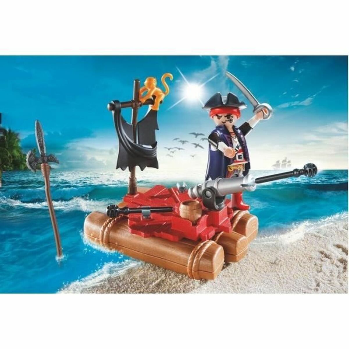 Playset Playmobil Maleta Pirata 22 Piezas