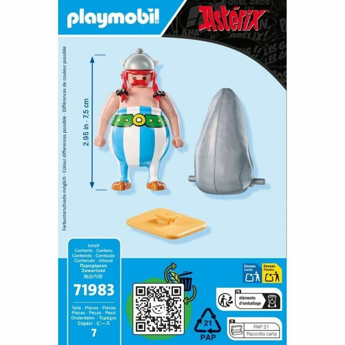 Playset Playmobil 71983 Astérix 2 Piezas