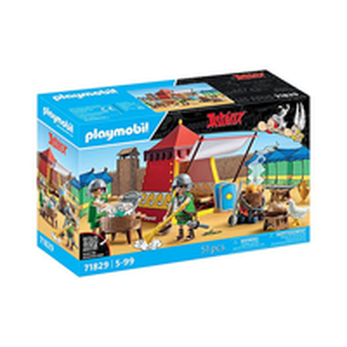 Playset Playmobil 	71829 Astérix 5 Piezas