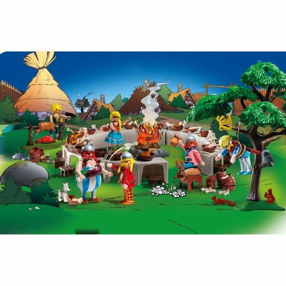 Playset Playmobil 71827 Astérix 159 Piezas