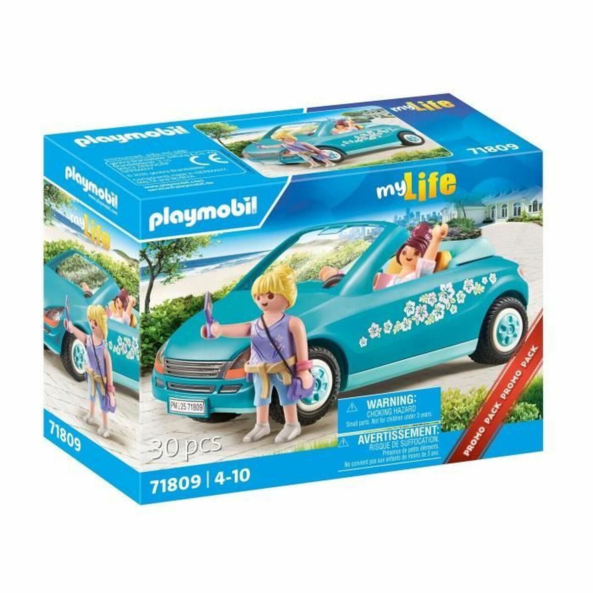 Playset de Vehículos Playmobil 71809 Convertible 30 piezas