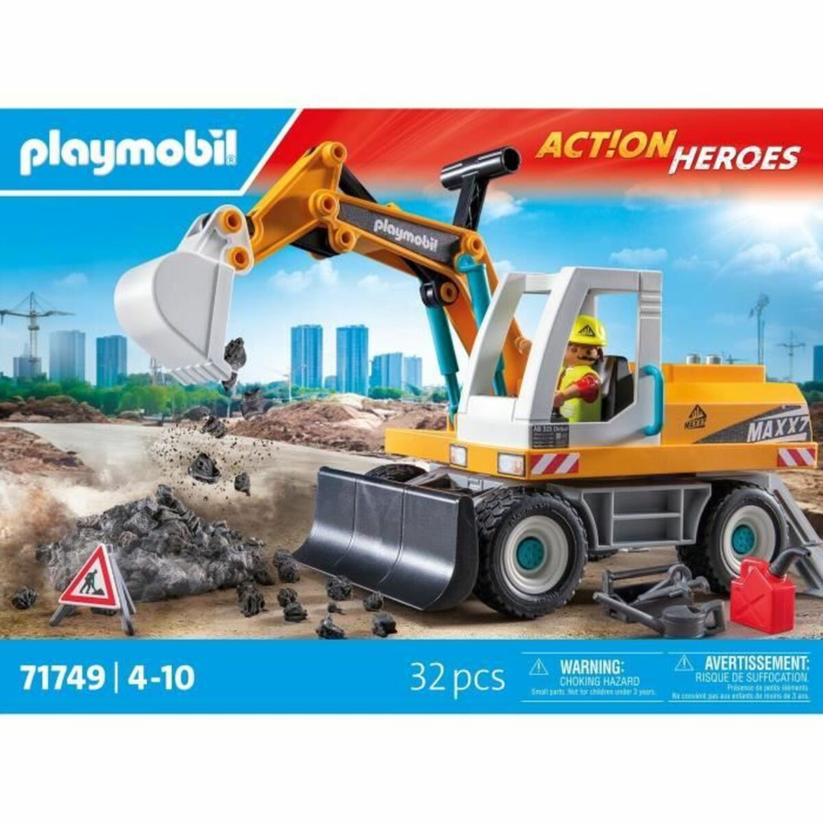 Playset de Vehículos Playmobil 71749 32 Piezas