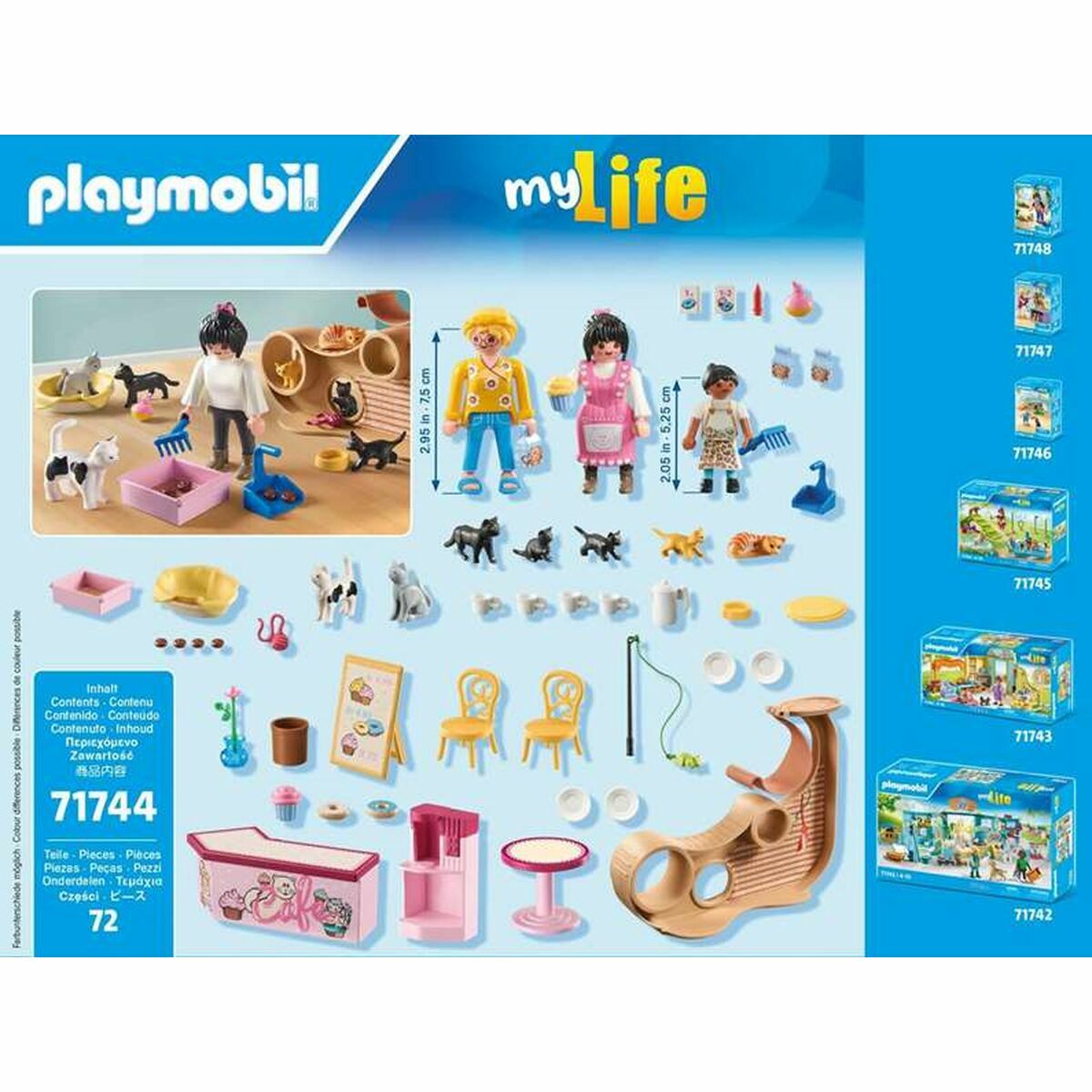 Playset Playmobil 71744 72 Piezas