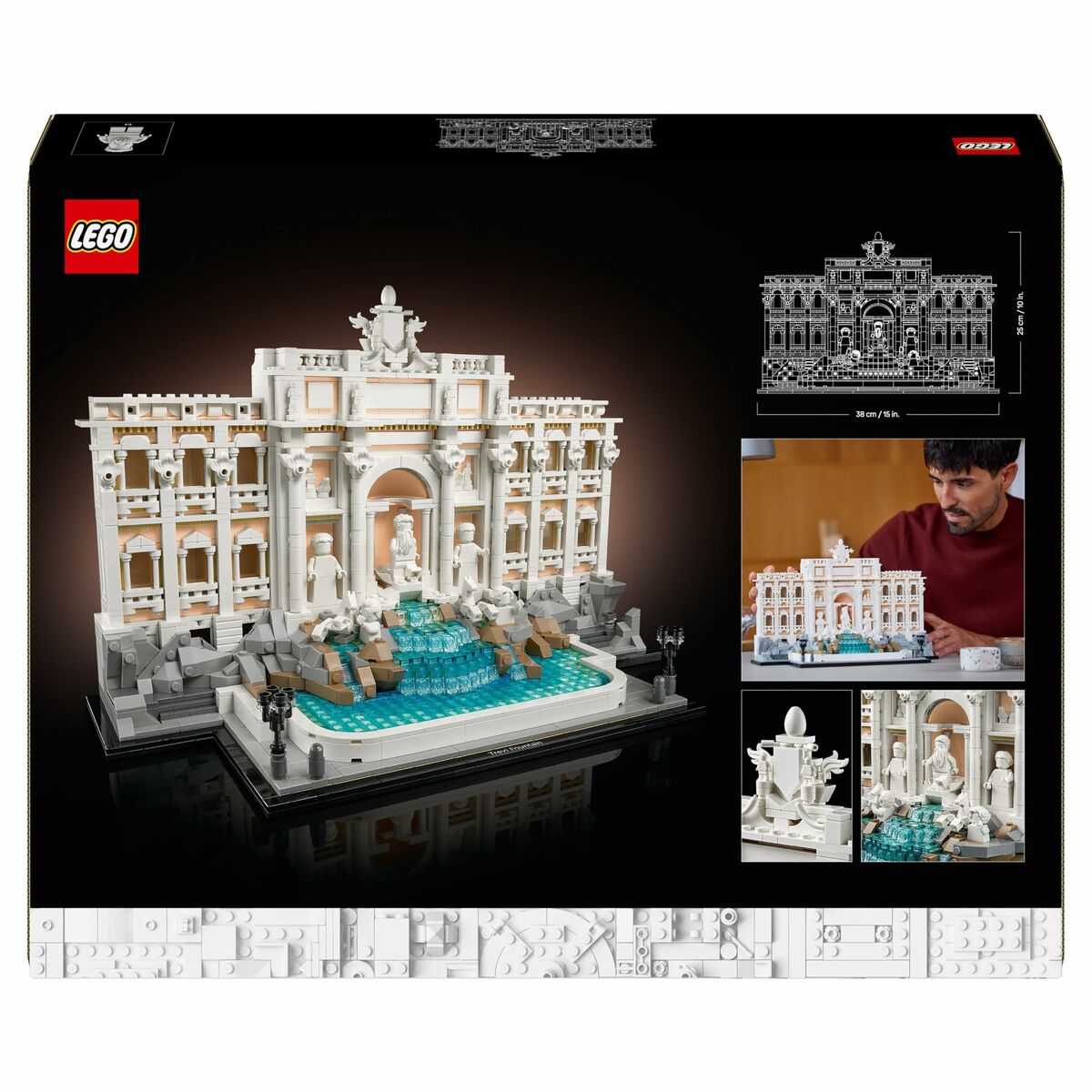 Juego de Construcción Lego 21062 Fontana de Trevi – Roma