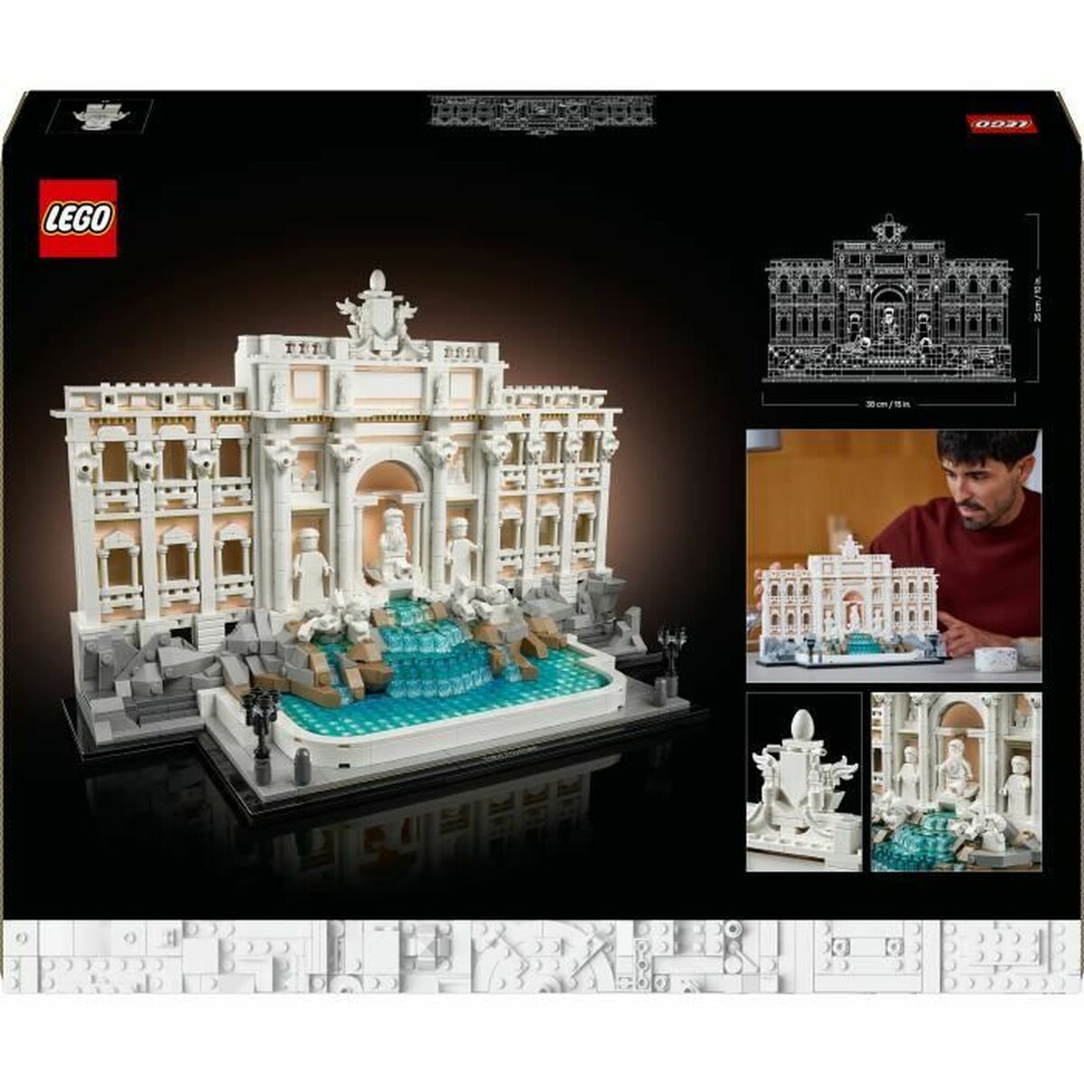 Juego de Construcción Lego 21062 Fontana de Trevi – Roma