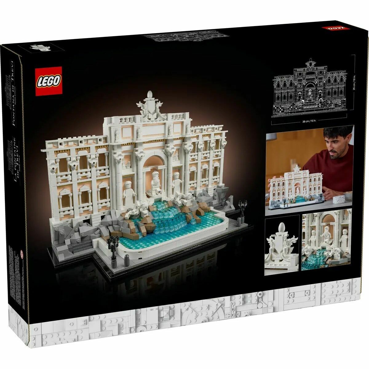 Juego de Construcción Lego 21062 Fontana de Trevi – Roma