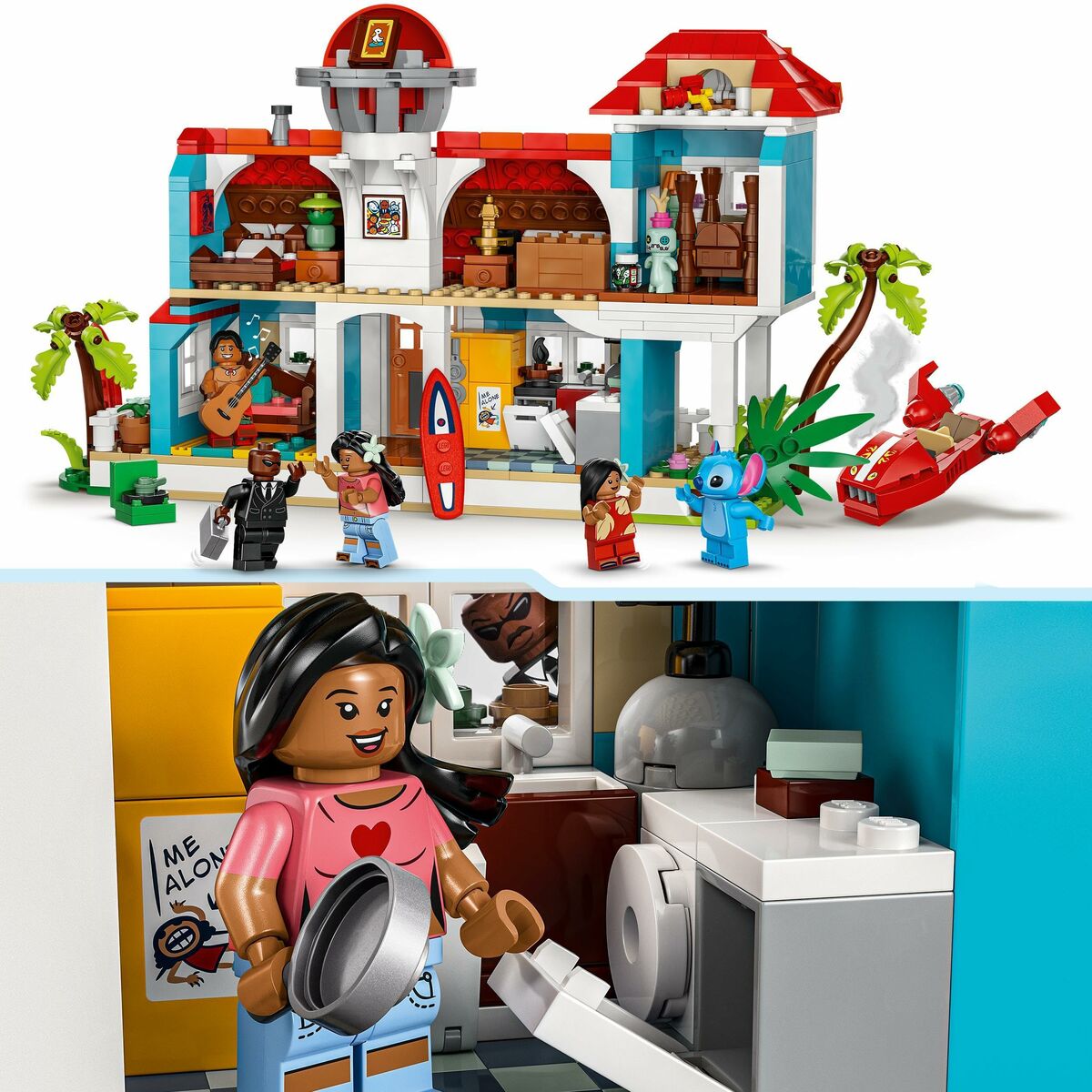 Juego de Construcción Lego Disney Lilo & Stitch 43268 834 Piezas