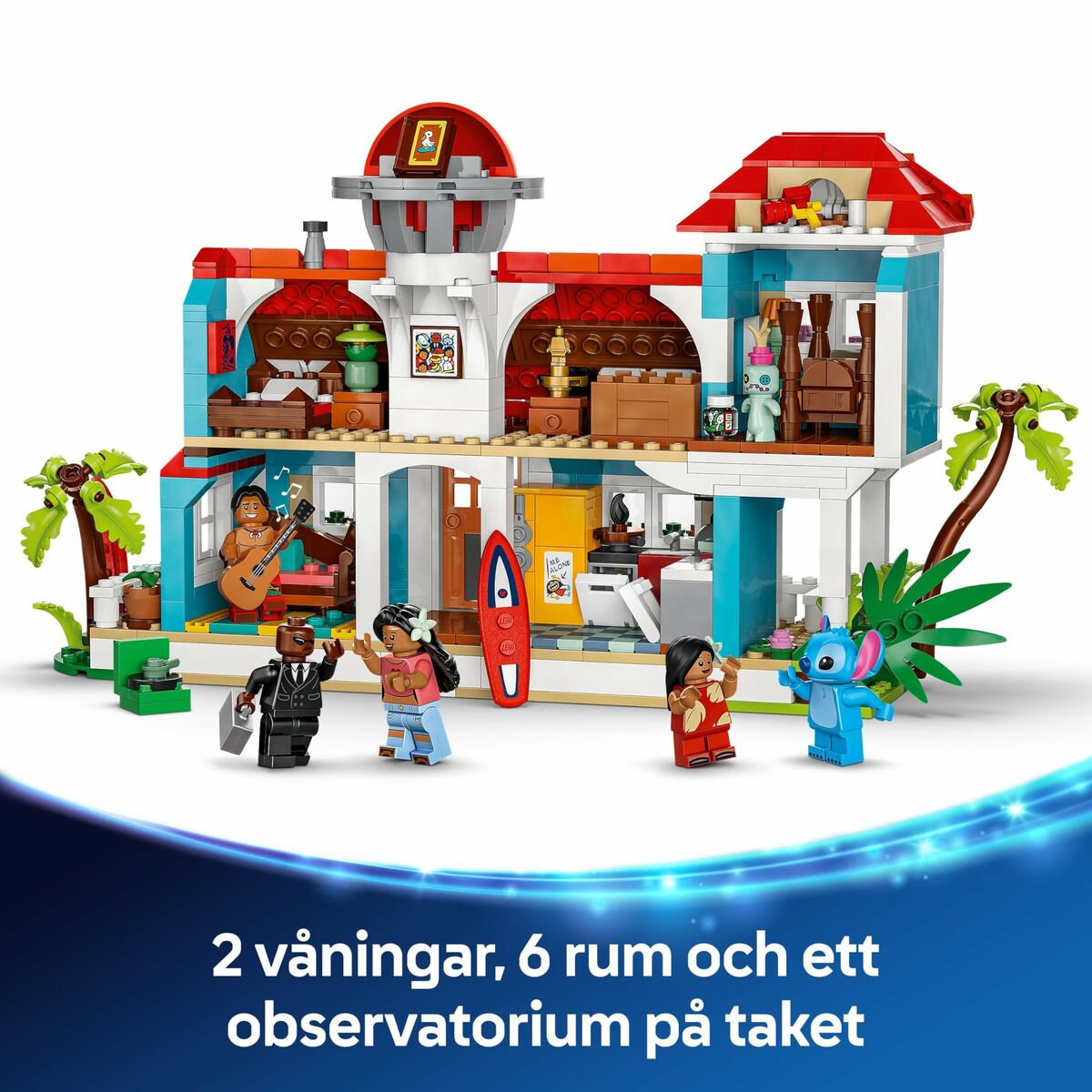 Juego de Construcción Lego Disney Lilo & Stitch 43268 834 Piezas
