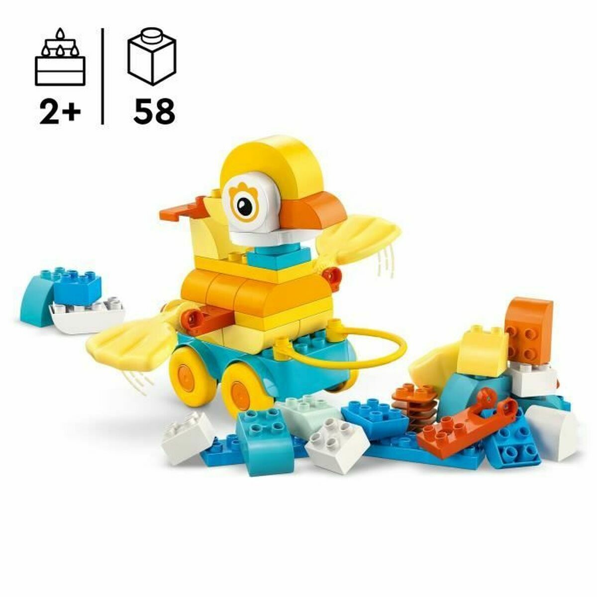 Juego de Construcción Lego duplo 10448 58 Piezas