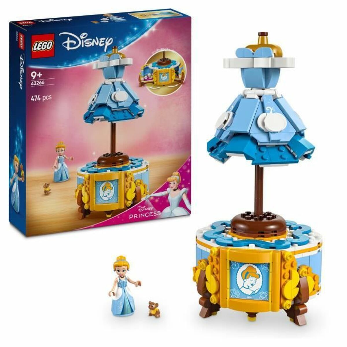 Juego de Construcción Lego Disney Princess 43266 474 Piezas