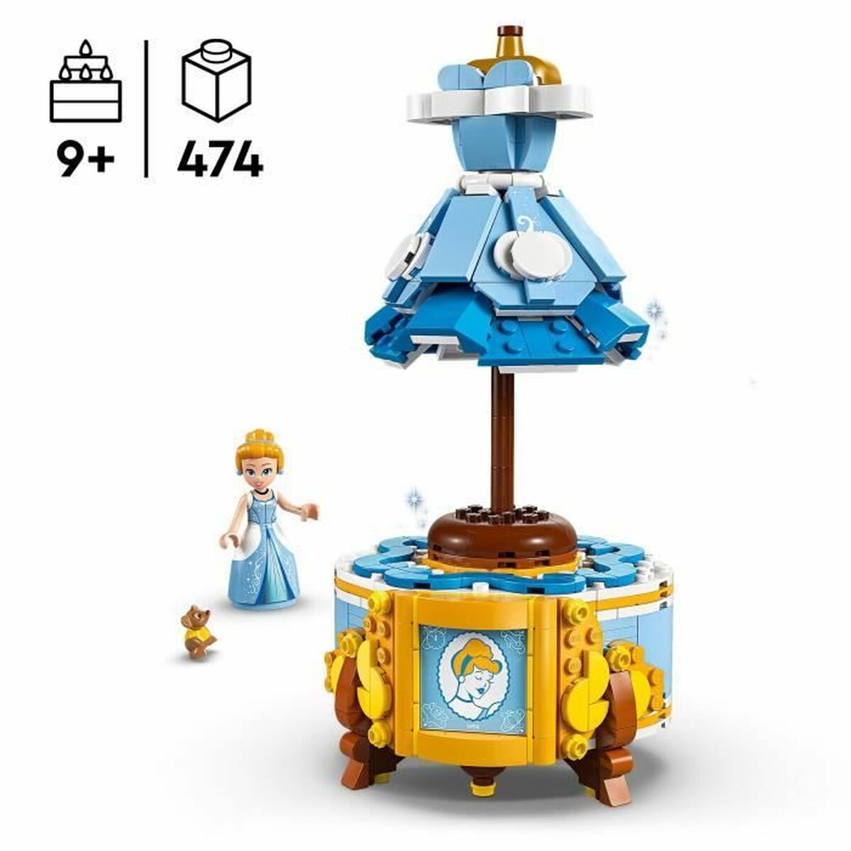 Juego de Construcción Lego Disney Princess 43266 474 Piezas