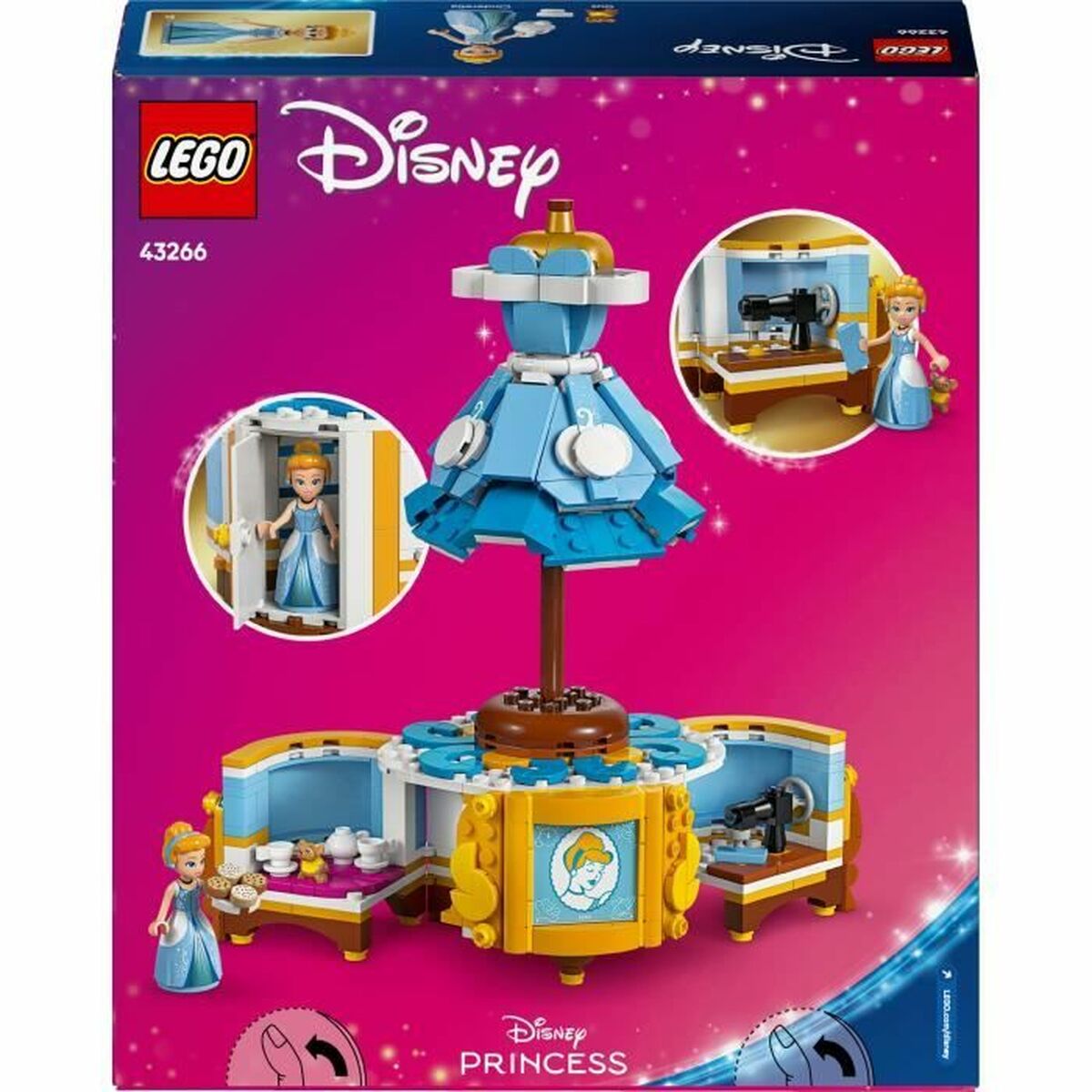 Juego de Construcción Lego Disney Princess 43266 474 Piezas