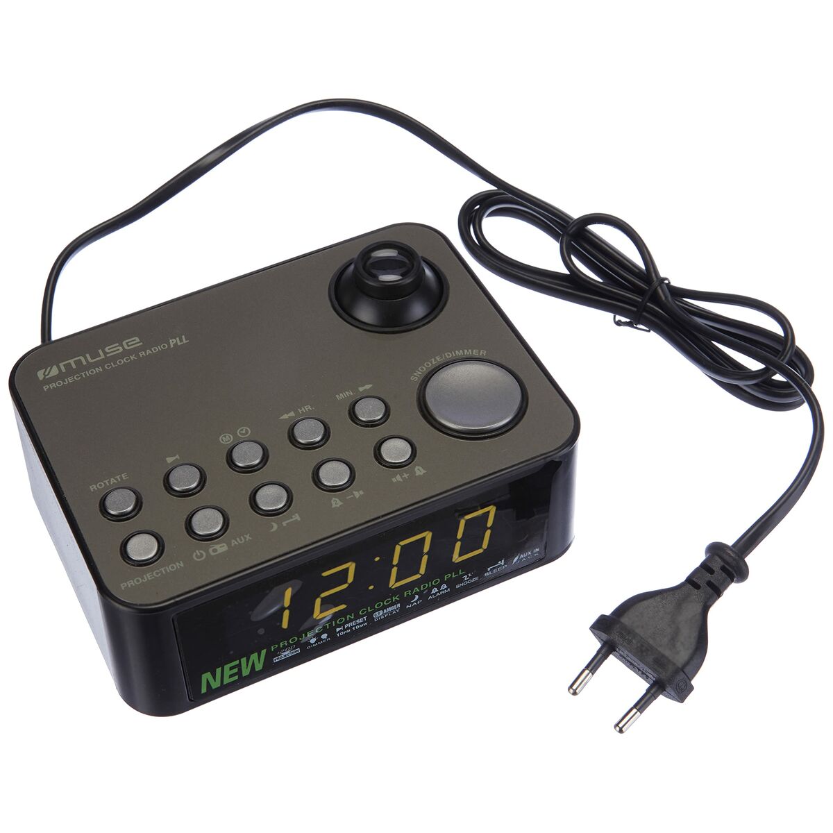 Radio Despertador Muse M-178P (1 unidad)