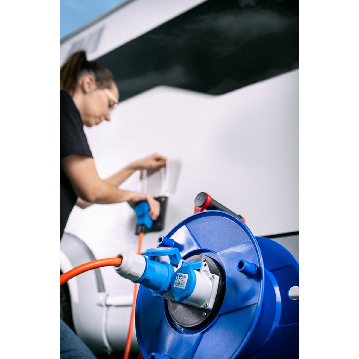 Enrollacables Brennenstuhl 25 m