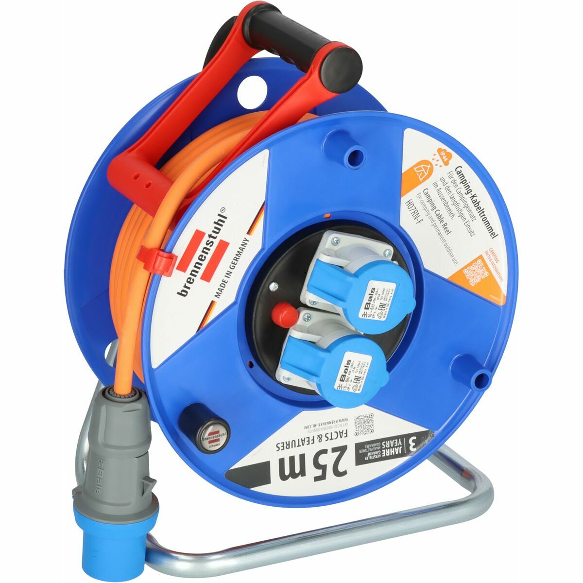 Enrollacables Brennenstuhl 25 m