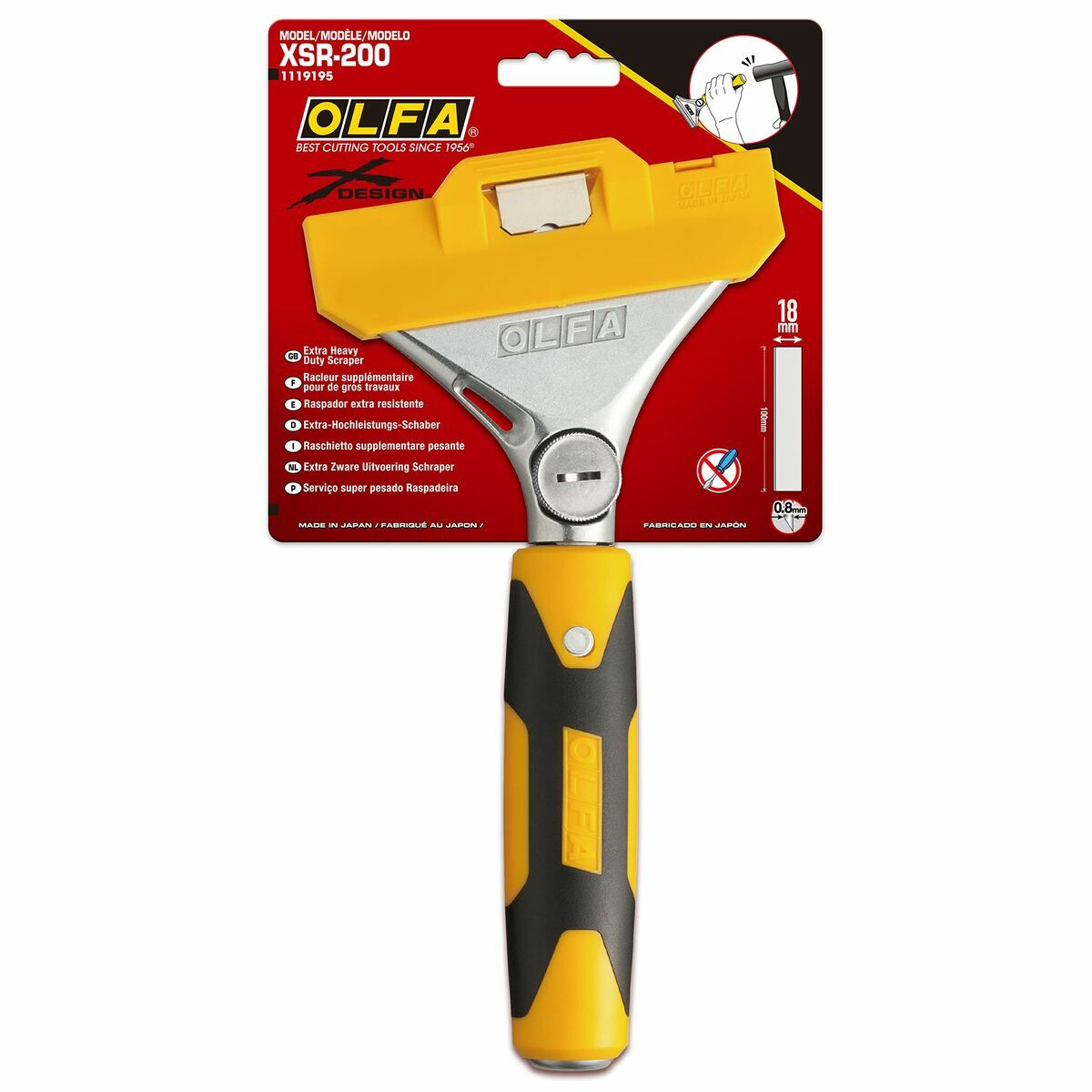 Rascador de juntas Olfa xsr-200