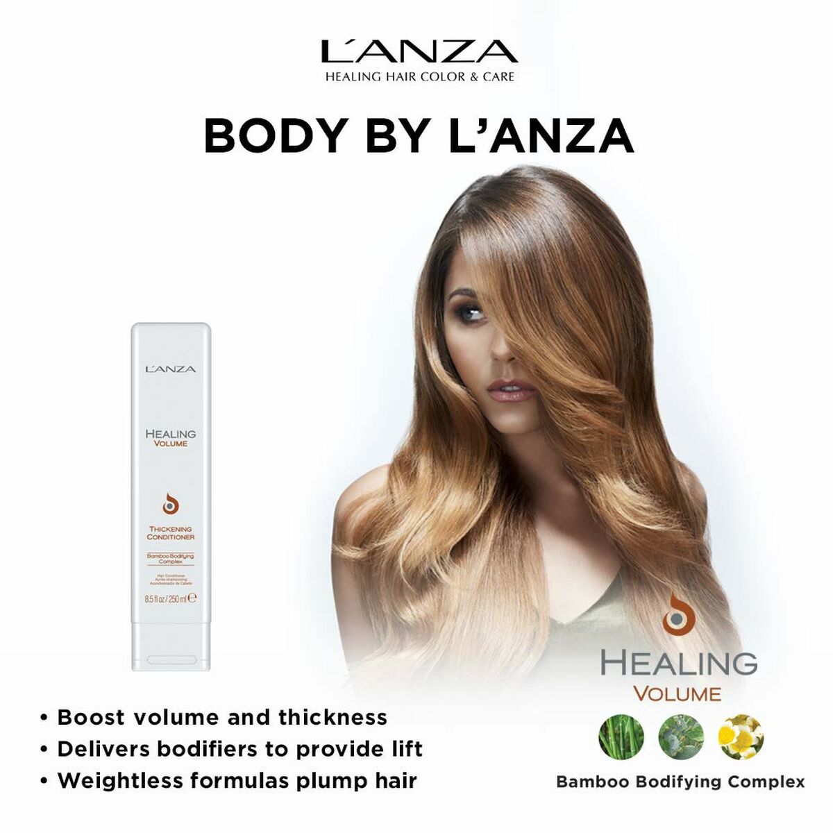 Acondicionador L'ANZA Healing Volume