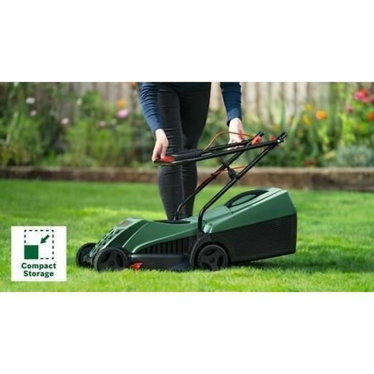 Cortacésped BOSCH 1200 W 31 L 230 V 32 cm 20-70 mm