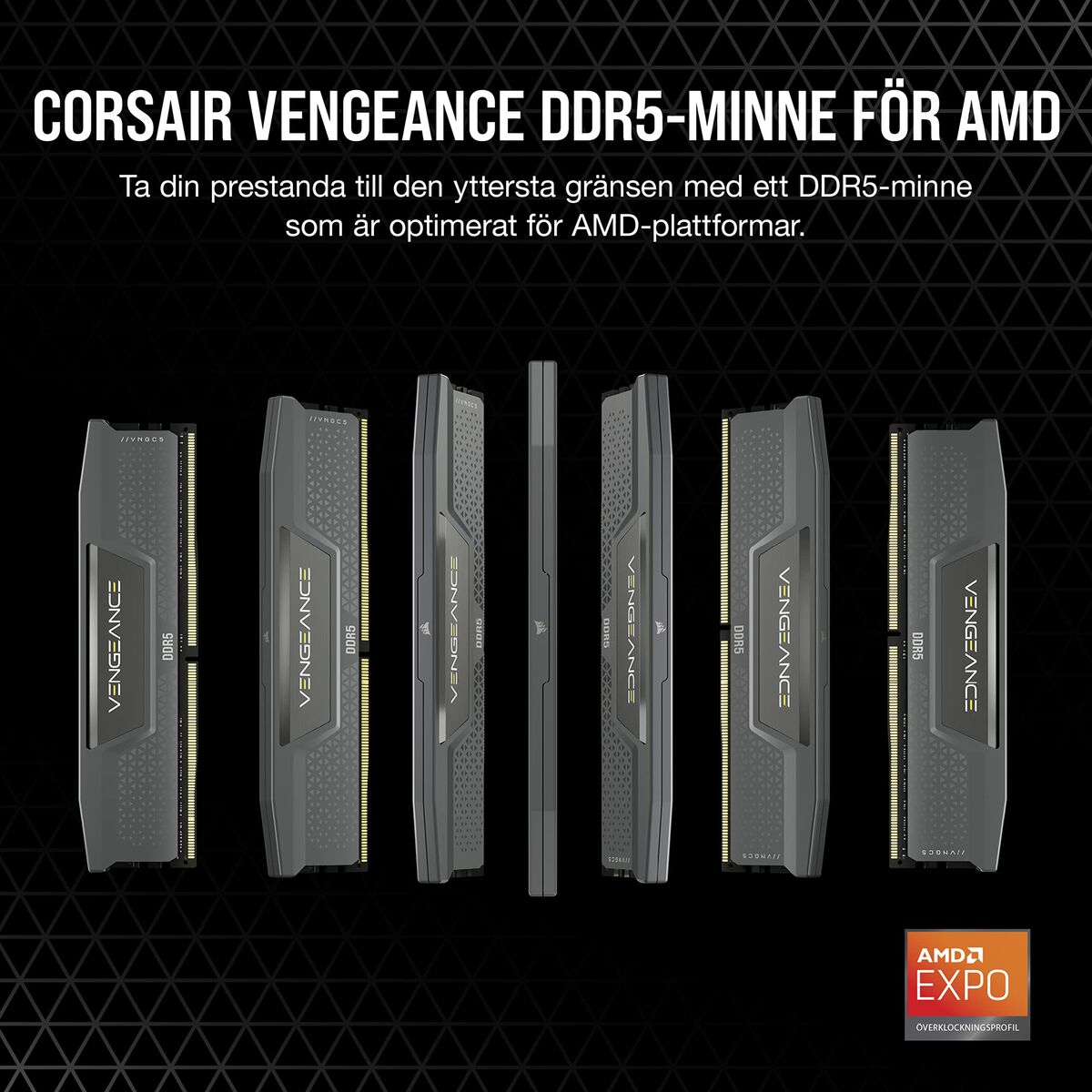 Memoria RAM Corsair 64 GB DDR5 6000 MHz