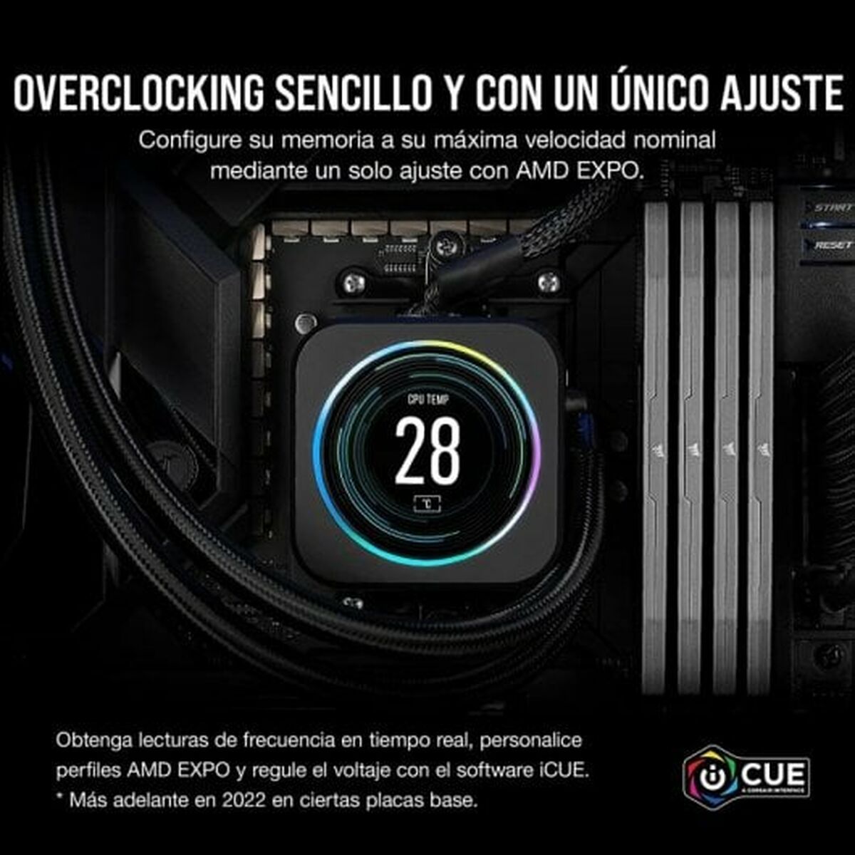 Memoria RAM Corsair 64 GB DDR5 6000 MHz