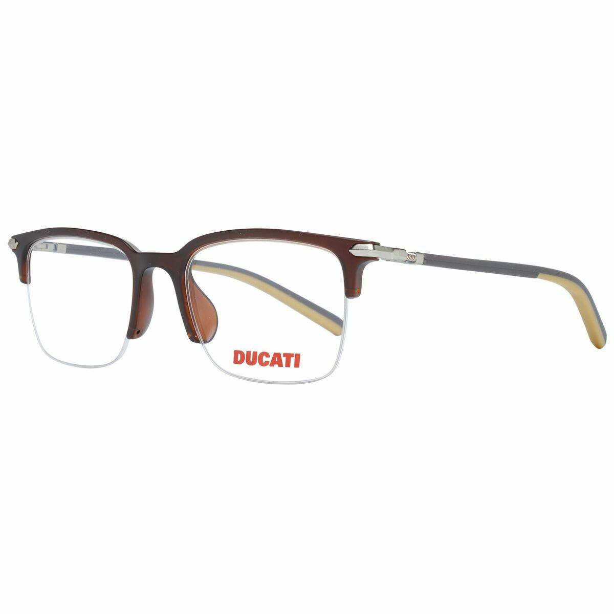 Montura de Gafas Hombre Ducati DA1003-52100 Marrón Ø 52 mm