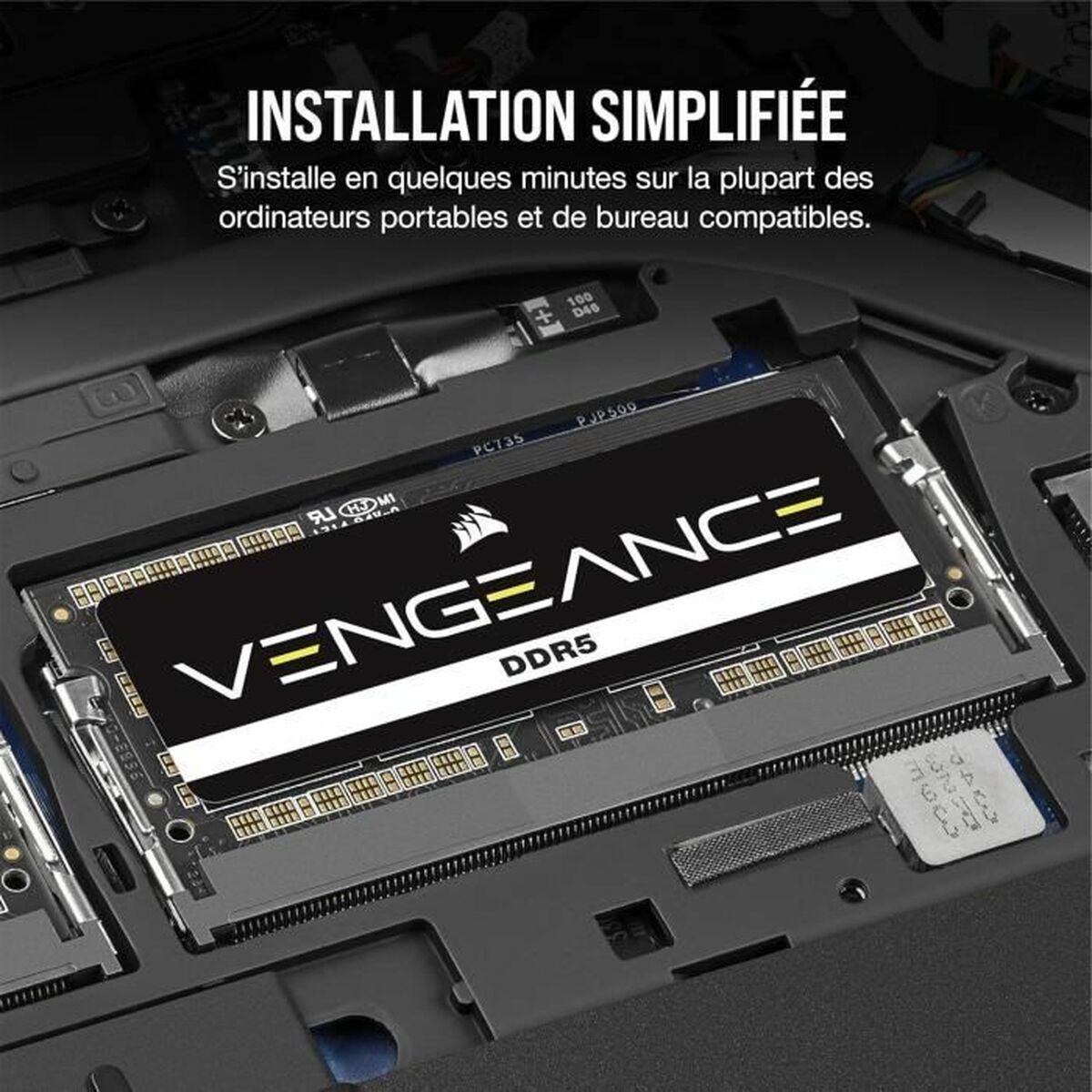Ranuras de memoria Corsair 16 GB DDR5 SDRAM DDR5 5200 MHz