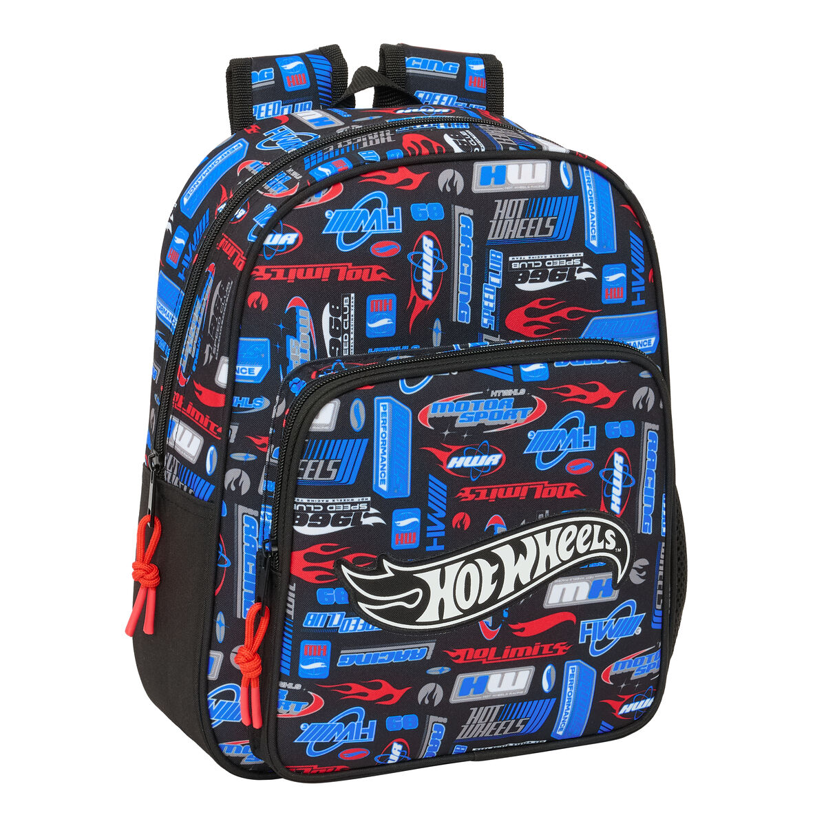 Mochila Escolar Hot Wheels Multicolor 27 x 33 x 10 cm
